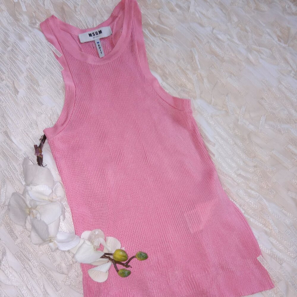 MSGM Razorback Tank Top - Picture 1 of 9